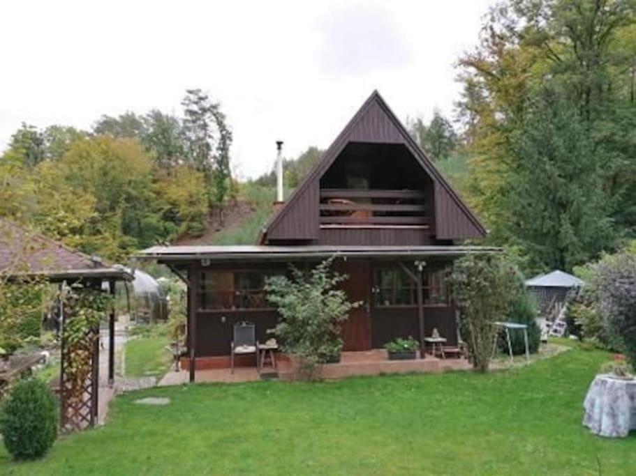 Charming Cottage Klara With Sauna, Nature&Privacy Near Prague Male Kysice Kültér fotó